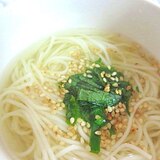 麺つゆで簡単☆にゅう麺